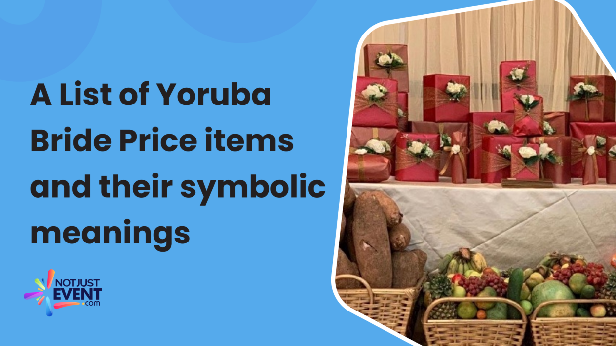 A List of Yoruba Bride Price Items and Their Symbolic Meanings 